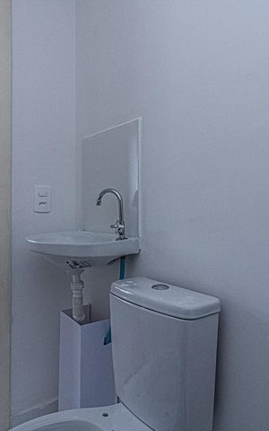 Apartamento à venda com 22m², 1 quarto e sem vaga Apartamento à venda com 22m², 1 quarto e sem vagabanheiro_3