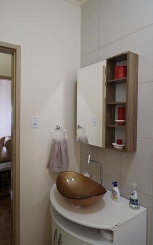 Apartamento à venda com 38m², 1 quarto e sem vagaBanheiro