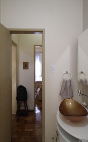 Apartamento à venda com 38m², 1 quarto e sem vagaBanheiro