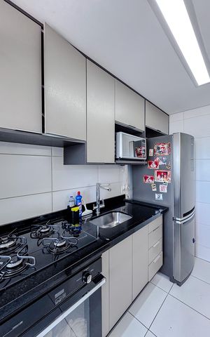 Apartamento à venda com 46m², 2 quartos e 1 vaga Apartamento à venda com 46m², 2 quartos e 1 vagaCozinha