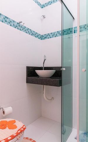Casa para alugar com 100m², 3 quartos e 3 vagasBanheiro 