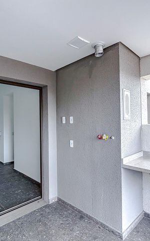 Apartamento à venda com 48m², 2 quartos e 1 vagaVaranda