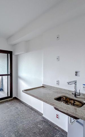 Apartamento à venda com 48m², 2 quartos e 1 vagaCozinha e Área de Serviço