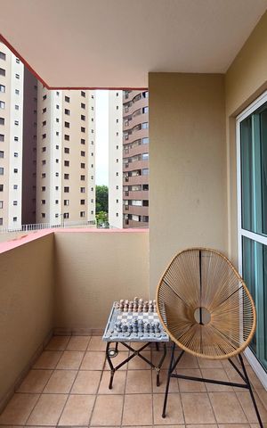 Apartamento à venda com 106m², 3 quartos e 2 vagas Apartamento à venda com 106m², 3 quartos e 2 vagasSacada