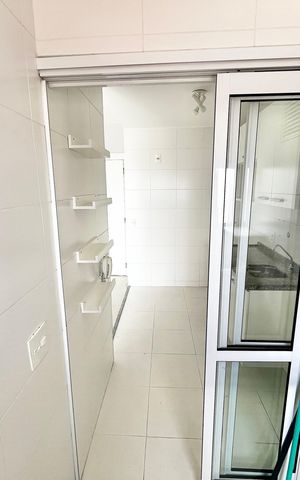 Apartamento para alugar com 46m², 1 quarto e 1 vaga Apartamento para alugar com 46m², 1 quarto e 1 vagaÁrea de Serviço