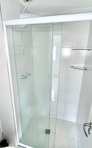 Apartamento para alugar com 46m², 1 quarto e 1 vaga Apartamento para alugar com 46m², 1 quarto e 1 vagaBanheiro
