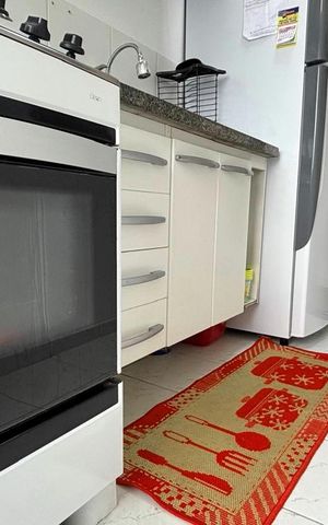 Apartamento à venda com 56m², 2 quartos e 1 vagaCozinha 