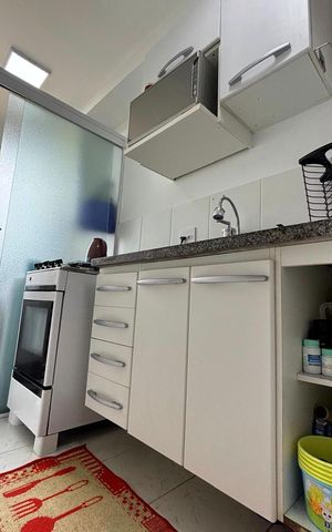 Apartamento à venda com 56m², 2 quartos e 1 vagaCozinha 