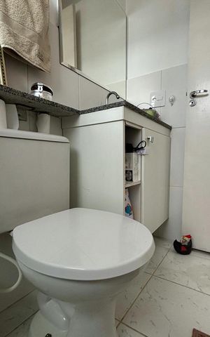 Apartamento à venda com 56m², 2 quartos e 1 vagaBanheiro da Suíte 