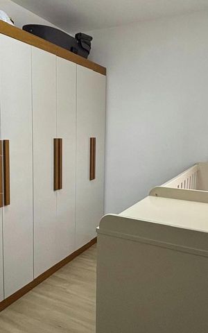 Apartamento à venda com 56m², 2 quartos e 1 vagaQuarto 2 