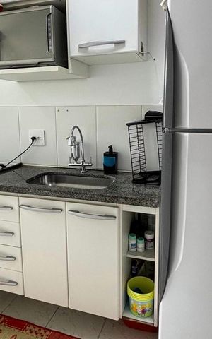 Apartamento à venda com 56m², 2 quartos e 1 vagaCozinha 