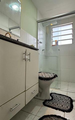 Apartamento à venda com 56m², 2 quartos e 1 vagaBanheiro Social 
