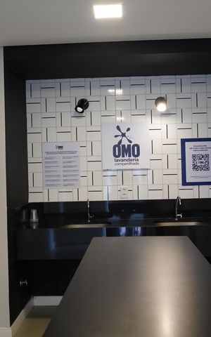 Apartamento para alugar com 32m², 2 quartos e sem vagaLavanderia