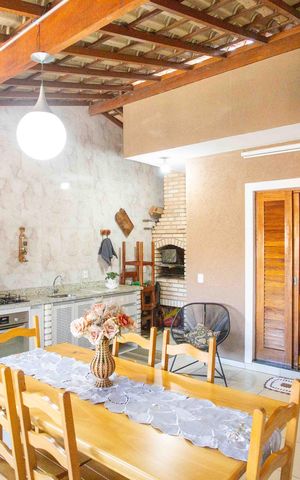 Casa à venda com 200m², 3 quartos e 4 vagasVaranda gourmet