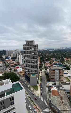 Apartamento para alugar com 30m², 1 quarto e sem vaga Apartamento para alugar com 30m², 1 quarto e sem vagaVista da varanda da Sala/Cozinha