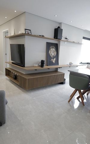 Apartamento à venda com 93m², 3 quartos e 2 vagas Apartamento à venda com 93m², 3 quartos e 2 vagasSala / Cozinha / Gourmet