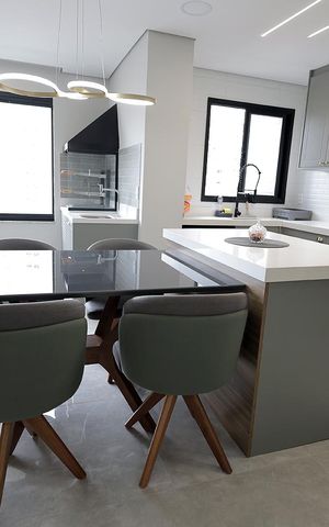Apartamento à venda com 93m², 3 quartos e 2 vagas Apartamento à venda com 93m², 3 quartos e 2 vagasSala / Cozinha / Gourmet