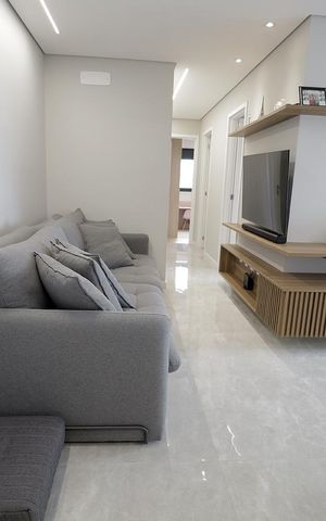 Apartamento à venda com 93m², 3 quartos e 2 vagas Apartamento à venda com 93m², 3 quartos e 2 vagasSala / Cozinha / Gourmet
