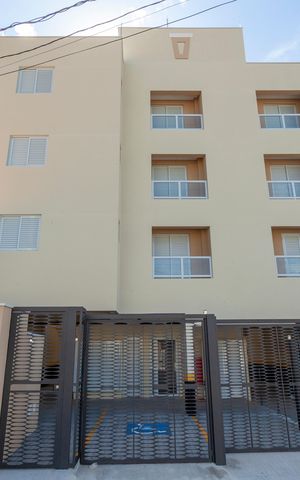 Apartamento à venda com 47m², 2 quartos e 1 vagaFachada do Prédio
