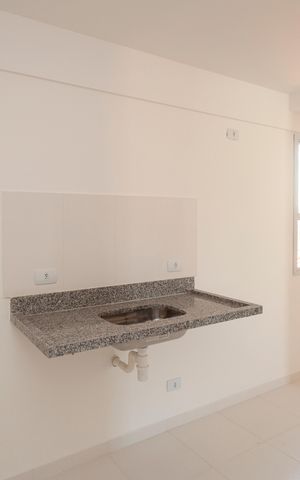 Studio à venda com 37m², 1 quarto e 1 vagaCozinha