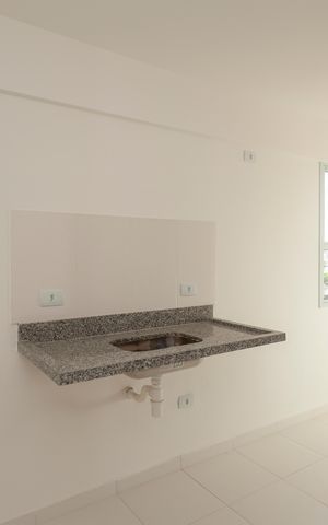 Studio à venda com 37m², 1 quarto e 1 vagaCozinha