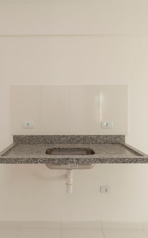 Studio à venda com 37m², 1 quarto e 1 vagaCozinha