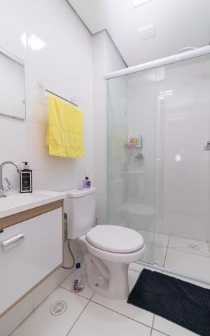 Apartamento à venda com 54m², 3 quartos e sem vagaBanheiro