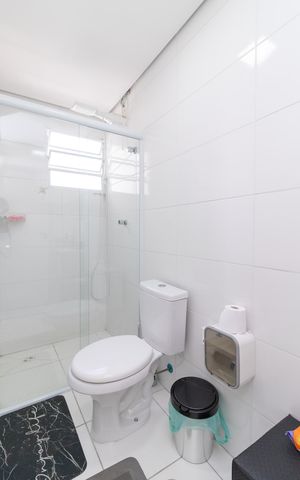 Apartamento à venda com 54m², 3 quartos e sem vagaBanheiro da Suíte