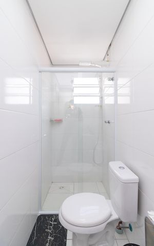 Apartamento à venda com 54m², 3 quartos e sem vagaBanheiro da Suíte