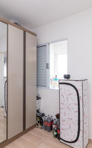 Apartamento à venda com 54m², 3 quartos e sem vagaQuarto 2