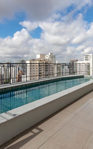 Apartamento à venda com 35m², 1 quarto e sem vaga Apartamento à venda com 35m², 1 quarto e sem vagaPiscina Cobertura