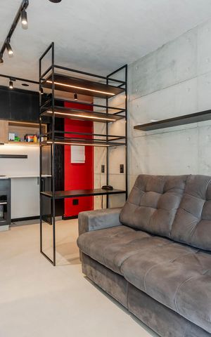 Apartamento à venda com 35m², 1 quarto e sem vaga Apartamento à venda com 35m², 1 quarto e sem vagaSala/ Cozinha