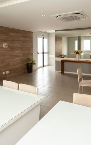 Apartamento à venda com 55m², 2 quartos e 1 vagaÁrea comum - Salão de festas Gourmet