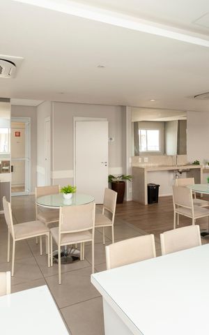 Apartamento à venda com 55m², 2 quartos e 1 vagaÁrea comum - Salão de festas Gourmet