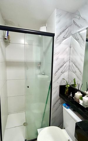 Apartamento para alugar com 37m², 1 quarto e sem vaga Apartamento para alugar com 37m², 1 quarto e sem vagaBanheiro