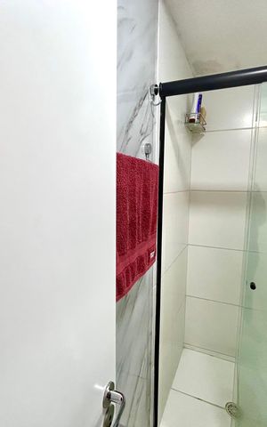 Apartamento para alugar com 37m², 1 quarto e sem vaga Apartamento para alugar com 37m², 1 quarto e sem vagaBanheiro