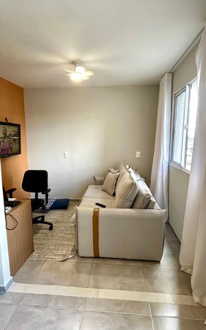 Apartamento para alugar com 37m², 1 quarto e sem vaga Apartamento para alugar com 37m², 1 quarto e sem vagaSala