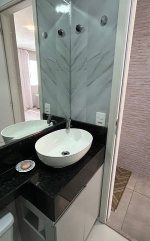 Apartamento para alugar com 37m², 1 quarto e sem vaga Apartamento para alugar com 37m², 1 quarto e sem vagaBanheiro