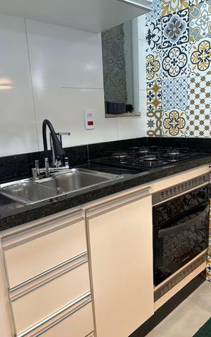 Apartamento para alugar com 45m², 1 quarto e sem vaga Apartamento para alugar com 45m², 1 quarto e sem vagaCozinha