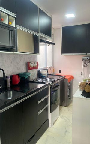 Apartamento para alugar com 48m², 2 quartos e 1 vaga Apartamento para alugar com 48m², 2 quartos e 1 vagaCozinha