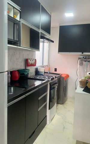 Apartamento para alugar com 48m², 2 quartos e 1 vaga Apartamento para alugar com 48m², 2 quartos e 1 vagaCozinha