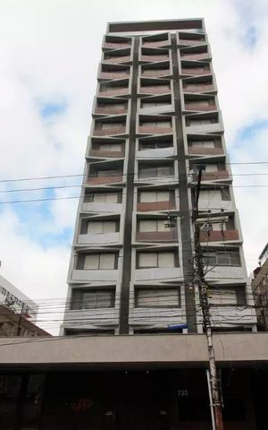 Apartamento para alugar com 30m², 1 quarto e 1 vaga Apartamento para alugar com 30m², 1 quarto e 1 vagaFachada