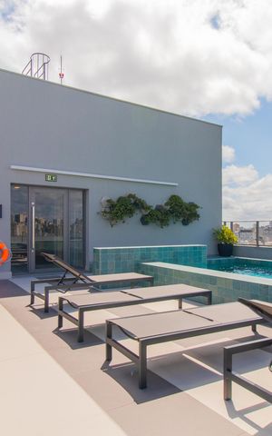 Apartamento para alugar com 30m², 1 quarto e 1 vaga Apartamento para alugar com 30m², 1 quarto e 1 vagaÁrea comum - Piscina