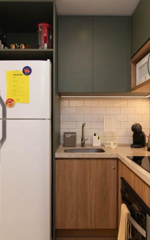 Apartamento para alugar com 30m², 1 quarto e 1 vaga Apartamento para alugar com 30m², 1 quarto e 1 vagaCozinha