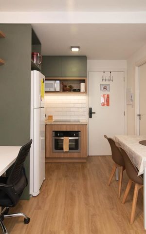 Apartamento para alugar com 30m², 1 quarto e 1 vaga Apartamento para alugar com 30m², 1 quarto e 1 vagaSala/Quarto