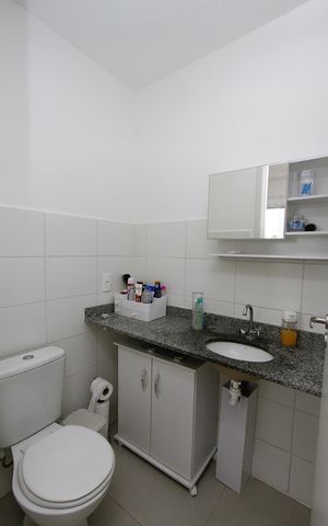 Apartamento à venda com 67m², 3 quartos e 1 vagaBanheiro da Suíte