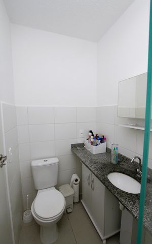 Apartamento à venda com 67m², 3 quartos e 1 vagaBanheiro da Suíte