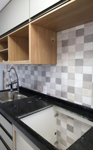 Studio à venda com 35m², 1 quarto e sem vagaCozinha