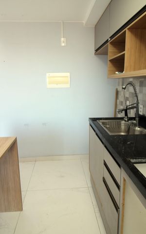 Studio à venda com 35m², 1 quarto e sem vagaCozinha