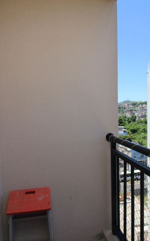 Studio à venda com 35m², 1 quarto e sem vagaVaranda